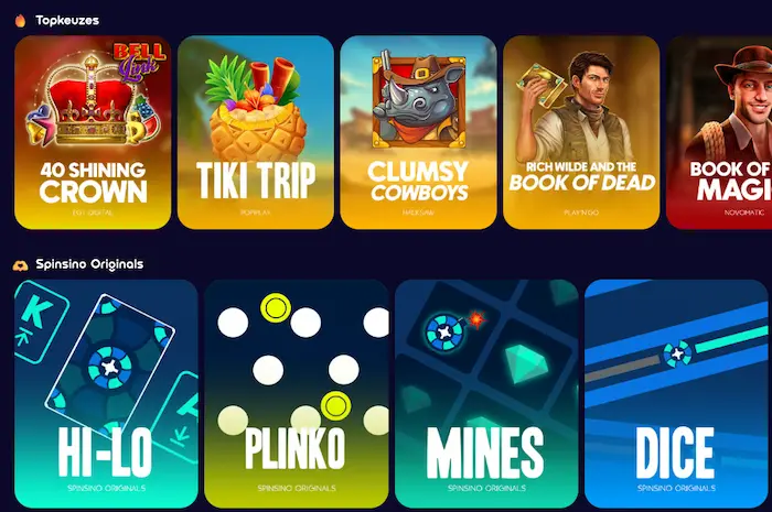SpinSino Casino slot