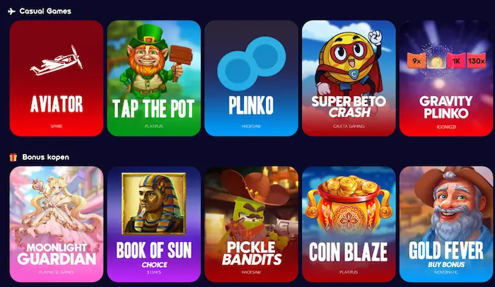 SpinSino Casino slots